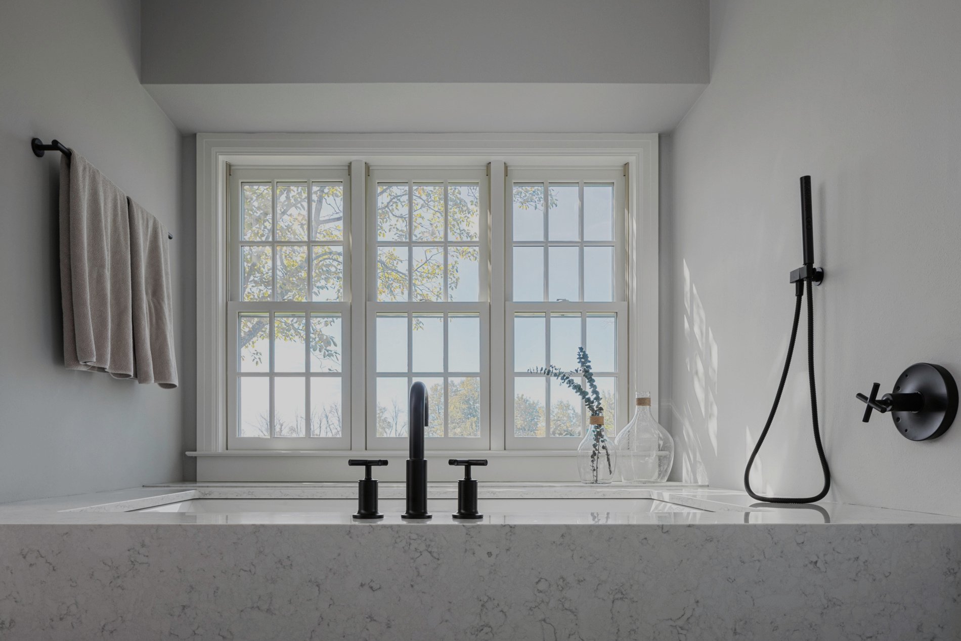 Large Bathtub in Bathroom Remodel