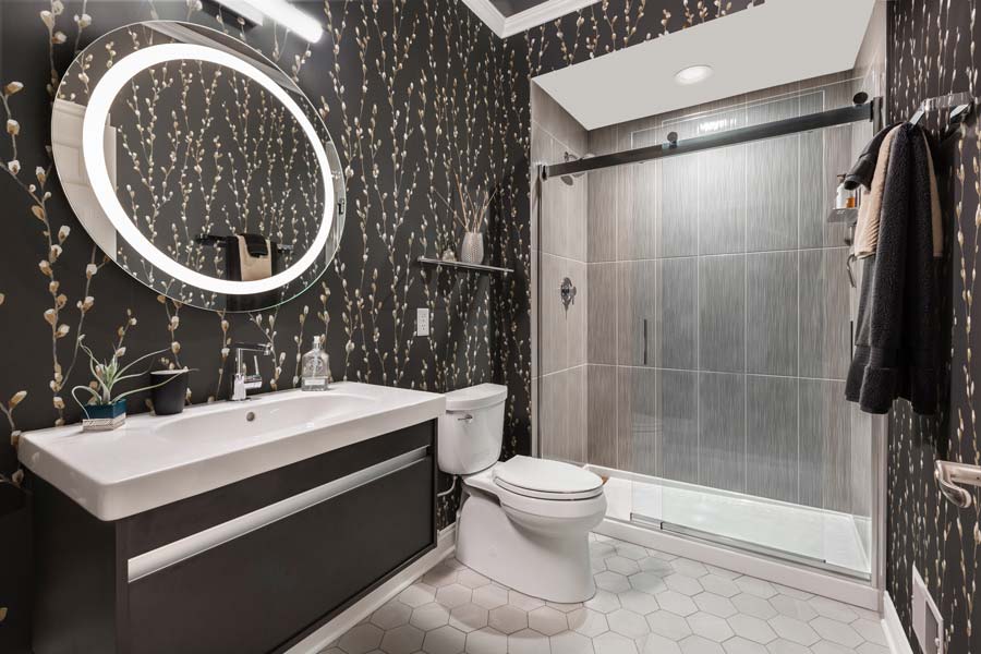 Sleek Bathroom in Mequon