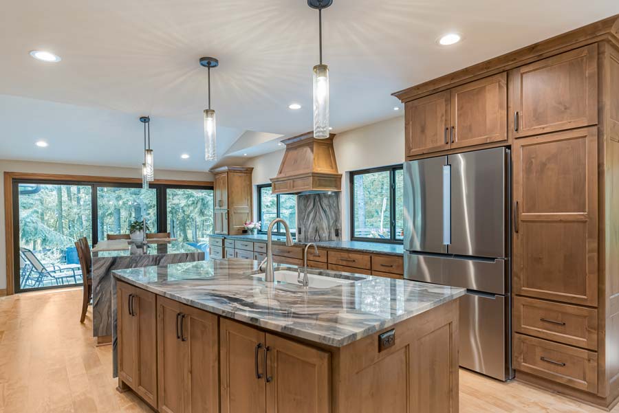 Nature’s Echo Kitchen Remodel in Bayside