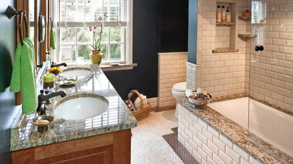 Old World Bathroom Remodel