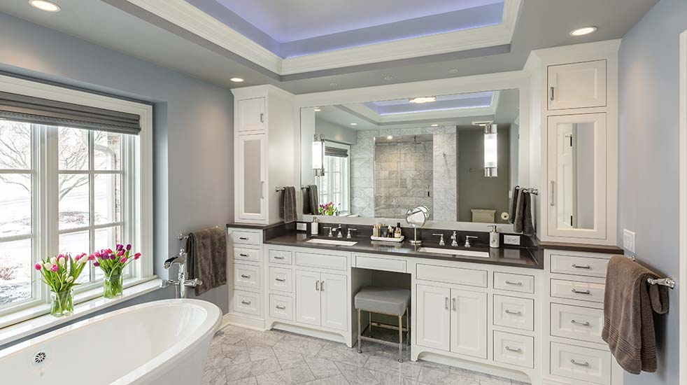 Lavish Master Bathroom in Mequon