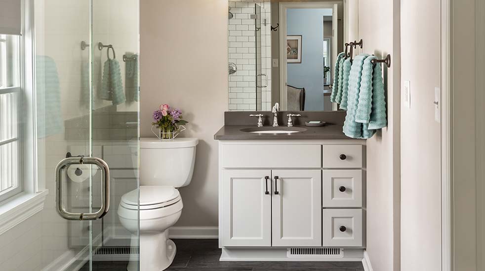 Smooth Bathroom Refresh in Mequon